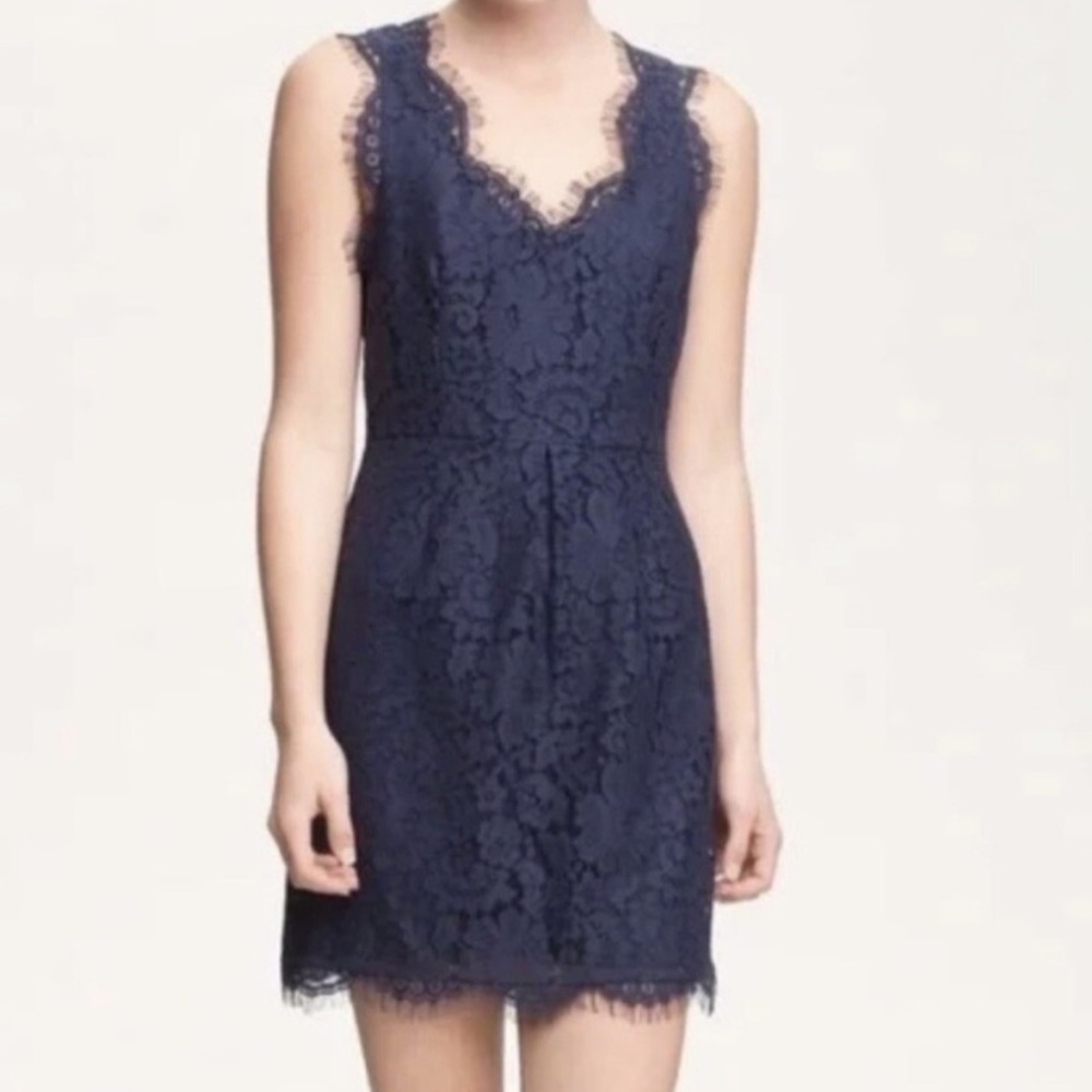Joie Navy Lace Dress